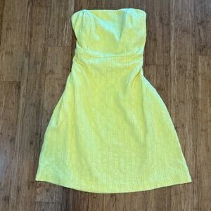 THE LIMITED yellow dress